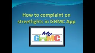 GHMC Streetlights