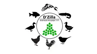 D'Zilla (Dried Azolla Microphylla) untuk pakan segala ternak unggas, ikan, ruminansia, burung dll