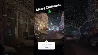 Merry Christmas #jinglebells#christmas#celebration#streetlighting#partyanimal#streetview#fun#masti