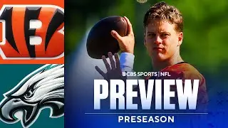 NFL Preseason Game Preview: Bengals at Eagles | Joe Burrow to start preseason opener