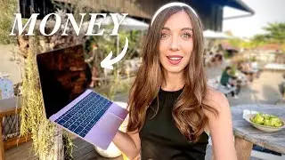 How to make money online *and travel* 5 income streams 💸​