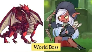 Grow Archer Chaser Level 1500-1600 Gameplay | Unlock Artifacts and taking Fight with WORLD BOSS