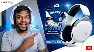 HyperX Cloud Stinger 2 Core Unboxing 🔥| Best Gaming Headphones Under 2500 | Vlog 7 | Aasif Khan Vlog