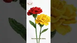 Un CLAVEL a CROCHET  🧶✨