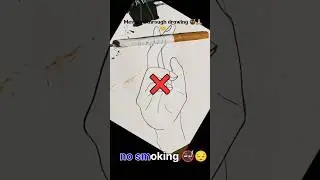 quit smoking 🚭 a message through drawing #pencilsketch #short #motivation