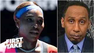 Stephen A. thinks Serena is considering retirement with Naomi Osaka standing in her way | First Take