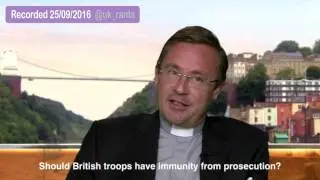 Frederick Forsyth debates spurious prosecutions of British soldiers over the Middle East