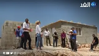 فلسطين | ممثلو الاتحاد الأوروبي يتفقدون قرية 