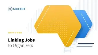 Linking Organizers to jobs while creating them