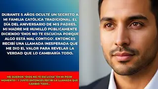 Mi madre me dijo 'Dios no te escucha' y justo entonces recibí la llamada que cambió mi vida