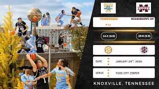 No. 15 Tennessee vs Mississippi State | SEC | 1.29.26