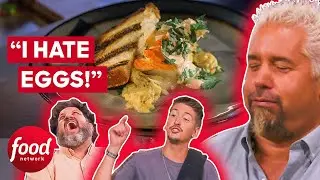 Guy Fieri FORCED To Eat His Least Favourite Dish! | Guy's Grocery Games