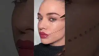 Comb contour & concealer hack 😱😳#viralvideo #ytshort #hack