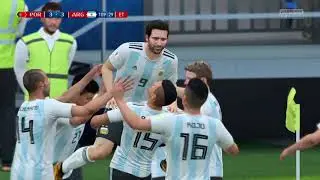 FIFA 18 | World Cup Russia 2018 - Ronaldo v Messi (Portugal vs Argentina) Part II