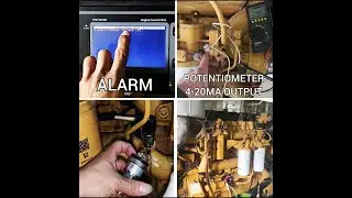 ANALOG SENSOR FAILURE ALARM ON EMERGENCY GENERATOR,CATERPILLAR