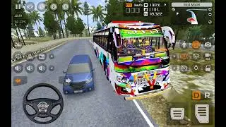 Kerala Tourist Bus Driving on Narrow Roads | Bus Simulator Indonesia | Realistic Graphics#003