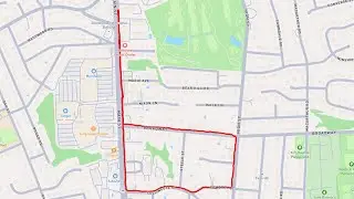 2026-01-05 Walk - Stoneham, MA - Main St, Broadway, High St, Cowdrey St, & Collincote St