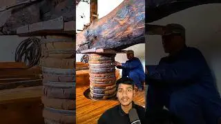 Ancient Oil Pressing Method 😨