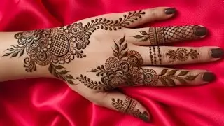 Simple Back Hand Mehndi Design ❤️ | 2026 Easy Stylish Mehndi Design ❤️ | Simple Arabic Mehndi Design