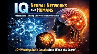 IQ Neural Networks and Humans: Probabilistic Thinking and the Mechanics of Intelligence
