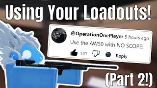 I Used MORE of Your Loadouts in Operation One... (Roblox Siege)