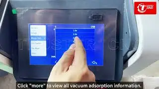 TROCEN system software operation + cutting single-layer leather upper