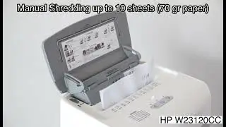 HP 23120 (W23120WW) - Mesin Penghancur Kertas / Dokumen