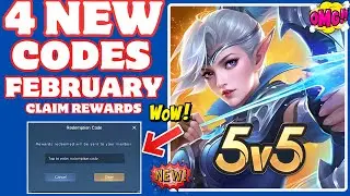 FRESH🌟CODES‼️MOBILE LEGENDS BANG BANG NEW GIFT CODE FEBRUARY 2025 - MOBILE LEGENDS GIFT CODES 2025