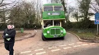 1964 AEC Renown pub stop 1/1/26 Winchester bus rally