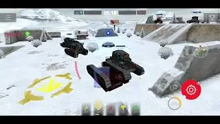 Tanki online gameplay part - 1 ( mobile players vs computer players)