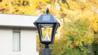 Baytown II Solar Light &ndash; Wall/Pier/3&Prime; Fitter Mounts | Solar Lighting for Any Outdoor Setting