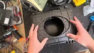 Fixing The Mess up 6.5 Speaker Hole To 6x9 Speaker Hole