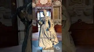 Lower Belvedere | Royal Statues & Museum Walk, Vienna 🇦🇹 #shorts #travel #europe