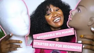 AFFORDABLE WIG MAKING STARTER KIT FOR BEGINNERS | basics to make a wig at home  HEADMISTRESS