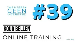 Online Training - Bezwaren Koud Bellen - #39 