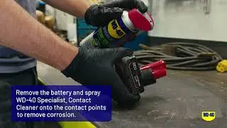 How To Clean Electric Tools with WD-40 Specialist&reg; Contact Cleaner