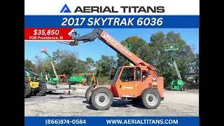 *FOR SALE* 2017 SKYTRAK 6036 #skytrak #jlg #telehandler #constructionequipment