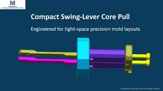 How This Compact Swing-Lever Core Pull Solves Tight-Space Mold Challenges