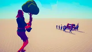 TREE GIANT VS EVERY FACTION - Totally Accurate Battle Simulator TABS #16