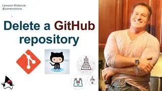 delete a GitHub repository example
