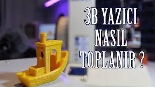 Vidasından Motoruna 3B Yazıcı / Rigid3D Mucit