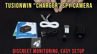 Tusionwin - Hidden Camera - Spy Camera Charger - Mini Spy Camera 1080p