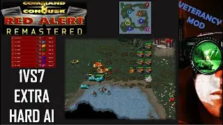 /Command & Conquer Red Alert Remastered/ (Skirmish) 1VS7 EXTRA HARD AI I indirect Fire I
