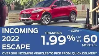 2022 Ford Escape | March 2022 Offers | Oakridge Ford