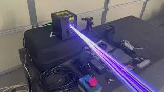 Wicked Lasers Lasercube 2W Full Color Battery Powered RGB Laser Light Show Animation Projector Kit