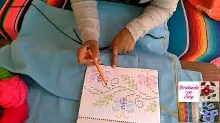🌷BORDAREMOS UN PAR DE FUNDAS EN PUNTO DE CRUZ🌷