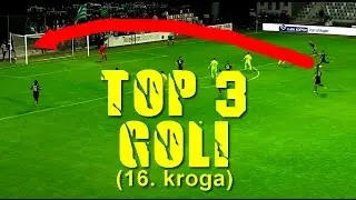 TOP 3 Goli 16.Kroga Prve lige Telekom Slovenije(Marko Alvir, Milivoje Novakovič in Rok Kronaveter)