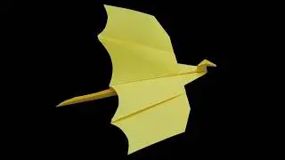 Haz un Drag&oacute;n de Papel que Vuela como Avi&oacute;n, 🐉 Tutorial &Eacute;pico #avionesdepapel #manualidades