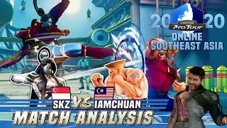 SFV CE Match Analysis: CPT Online SE Asia 1 WINNERS FINAL - SKZ (Seth) vs. IamChuan (Guile)