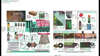 Menards 11% OFF EVERYTHING! Ad Freebies, Money Makers, Rebates and Sale Prices 07.28.2021-08.07.2021
